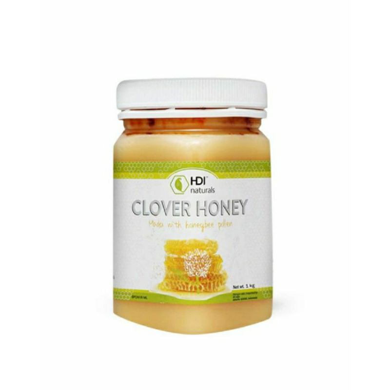 

HDI Clover Honey 500gr// Madu New Zealand// Madu Bee Pollen //Madu Terbaik //Madu Asli