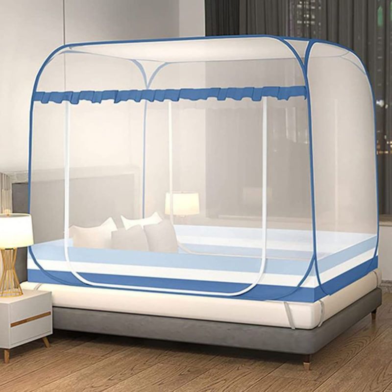 Terangbenderang_ Kelambu Tenda Kelambu Lipat Anti Nyamuk 200200 Original Tempat Tidur Dewasa Kelambu