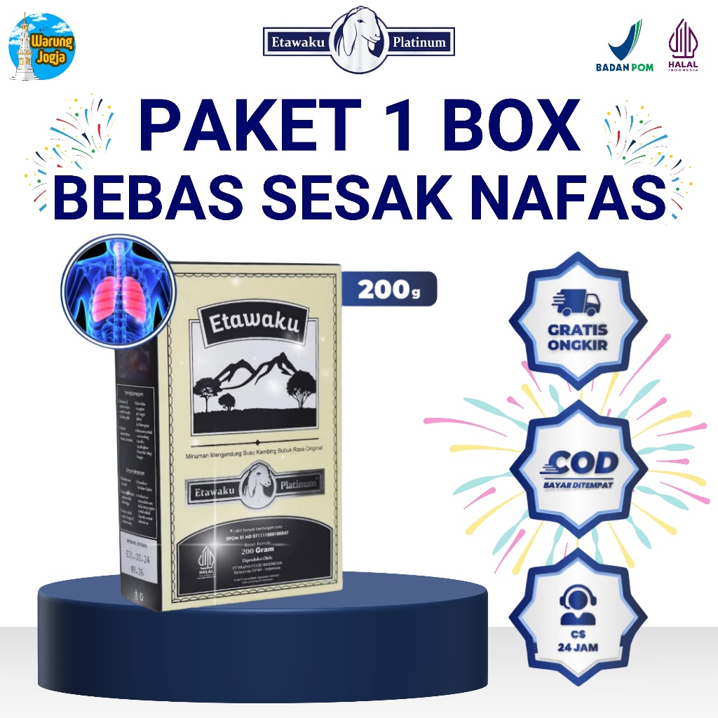 

Etawaku Platinum Susu Kambing Etawa Dengan Kandungan Protein Dan Vitamin Solusi Bebas Sesak Nafas