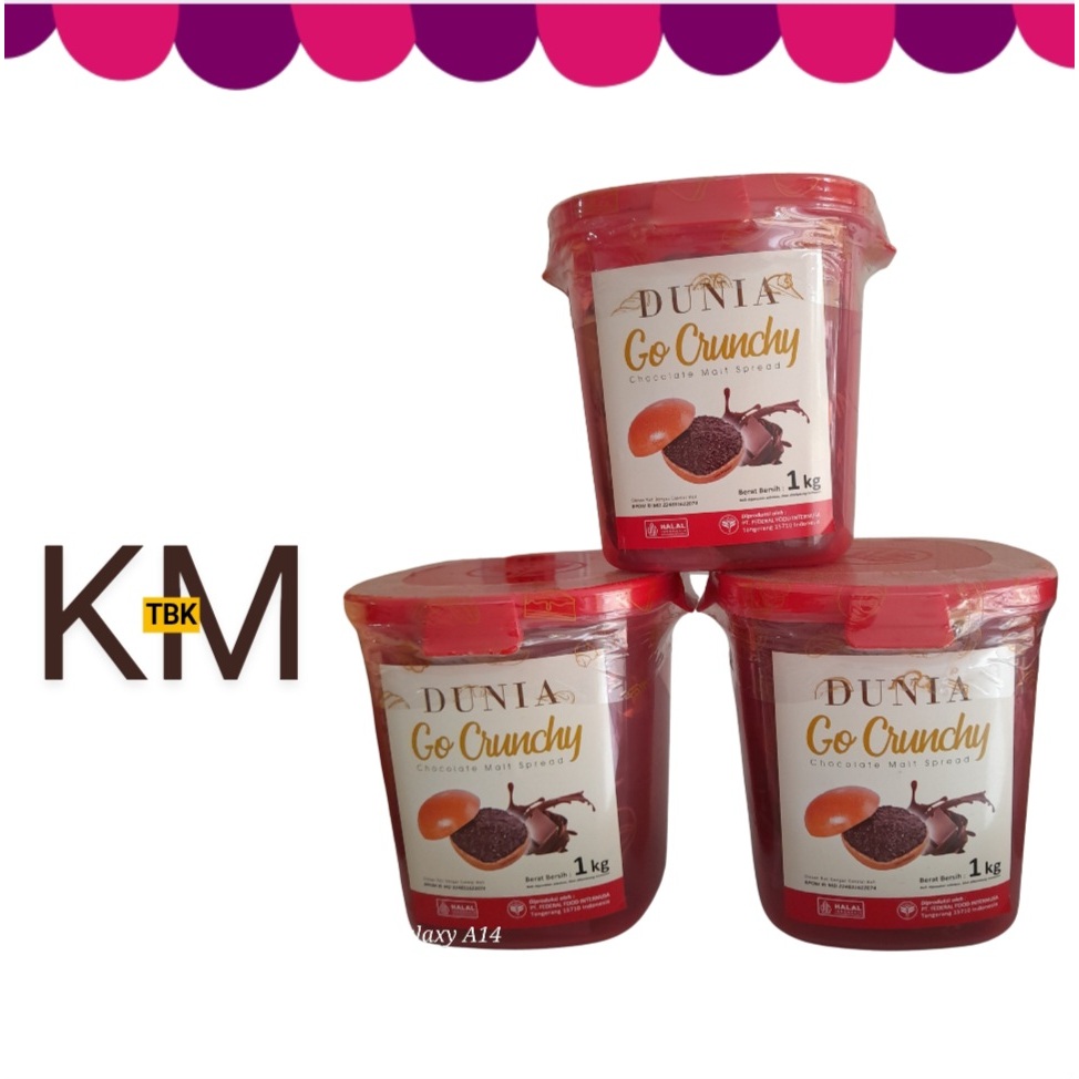 

Dunia Go Crunchy Selai Coklat 1 kg