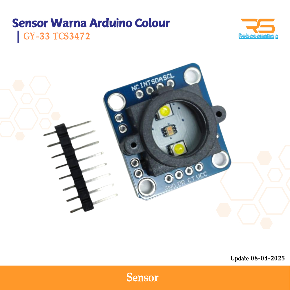 

GY-33 Sensor Warna Arduino Colour TCS3472