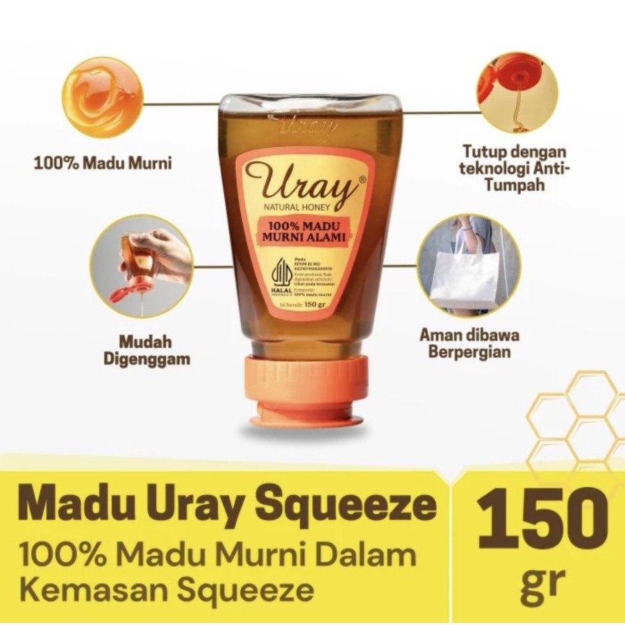 

Madu Uray Squeeze 150 g