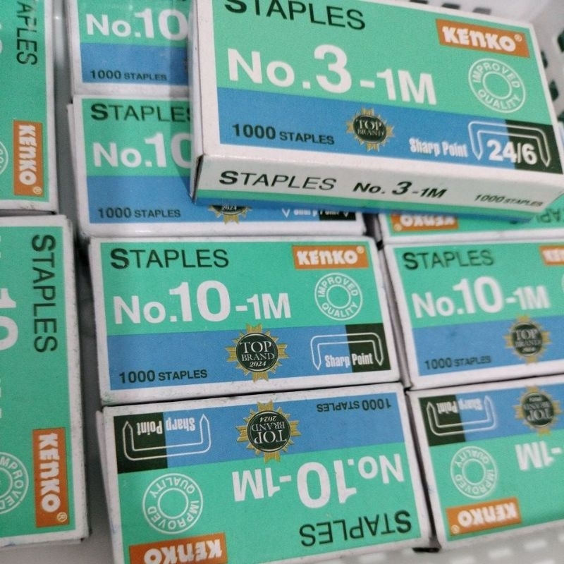 

isi staples kenko - Stapler refill no. 10 no.3 - 1 kotak