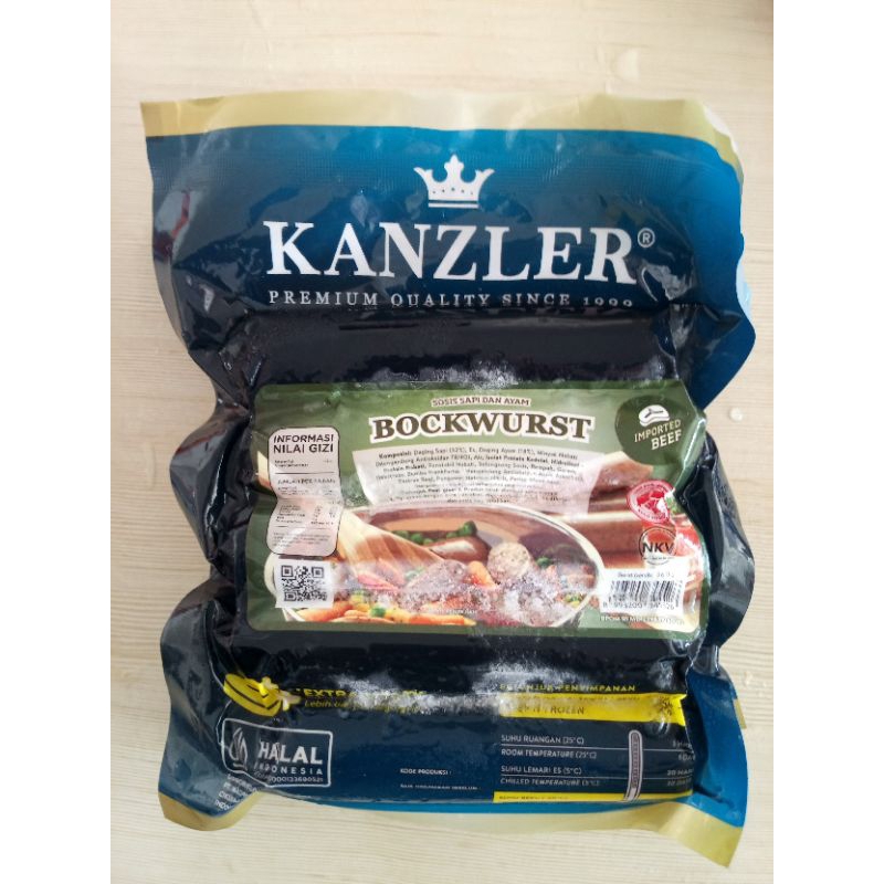 

Kanzler sosis Bockwurst