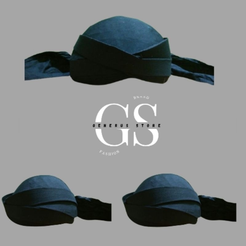 beli 10 gratis 1 blangkon solo hitam polos jebeh dan sliwir packing kardus