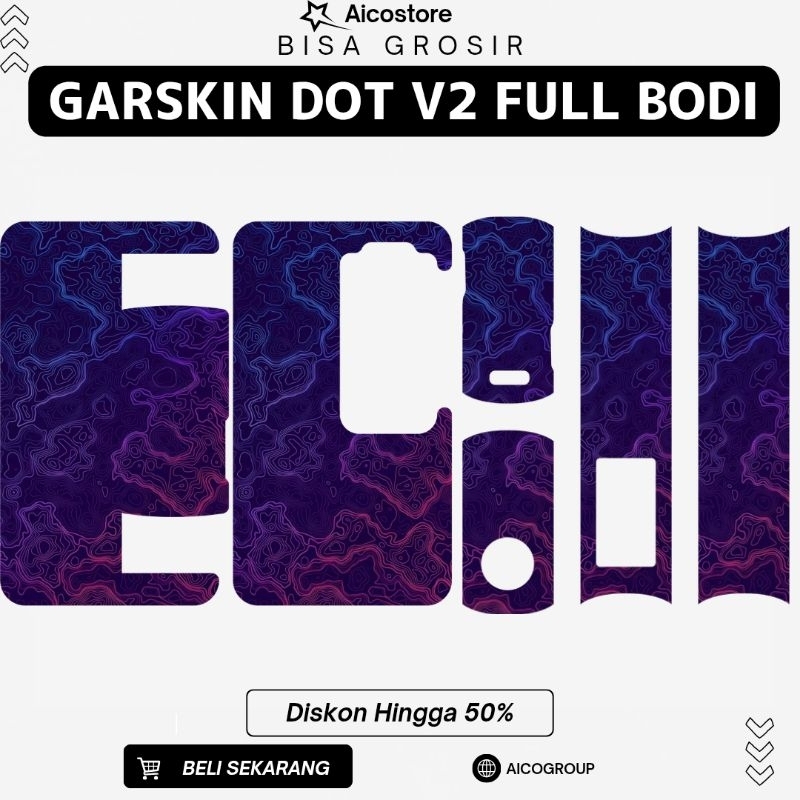 

Pelindung Skin Bawaan Anti Gores Anti Lecet D.O.T Fullbody Motif Bisa Custom