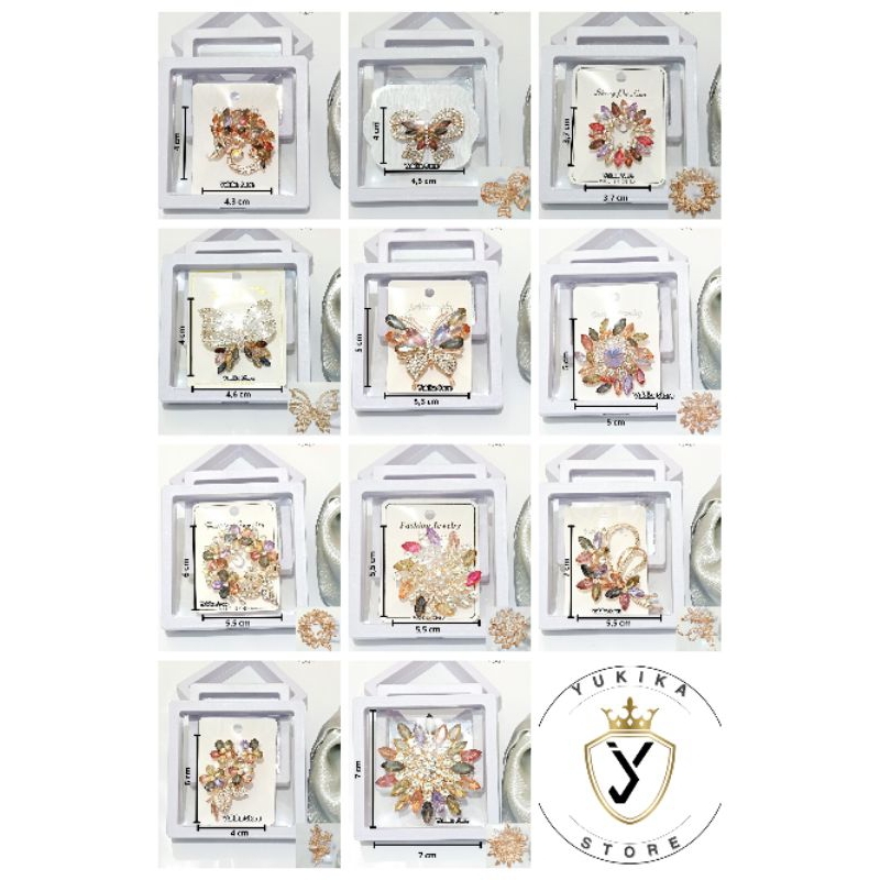 Bros Dada Peniti Zircon Premium Series Combi