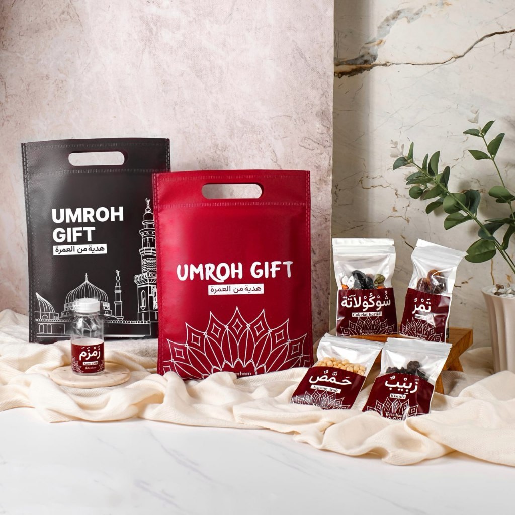 

Oleh-oleh Haji dan Umrah goodiebag / oleh oleh haji dan umrah kemasan goodiebag