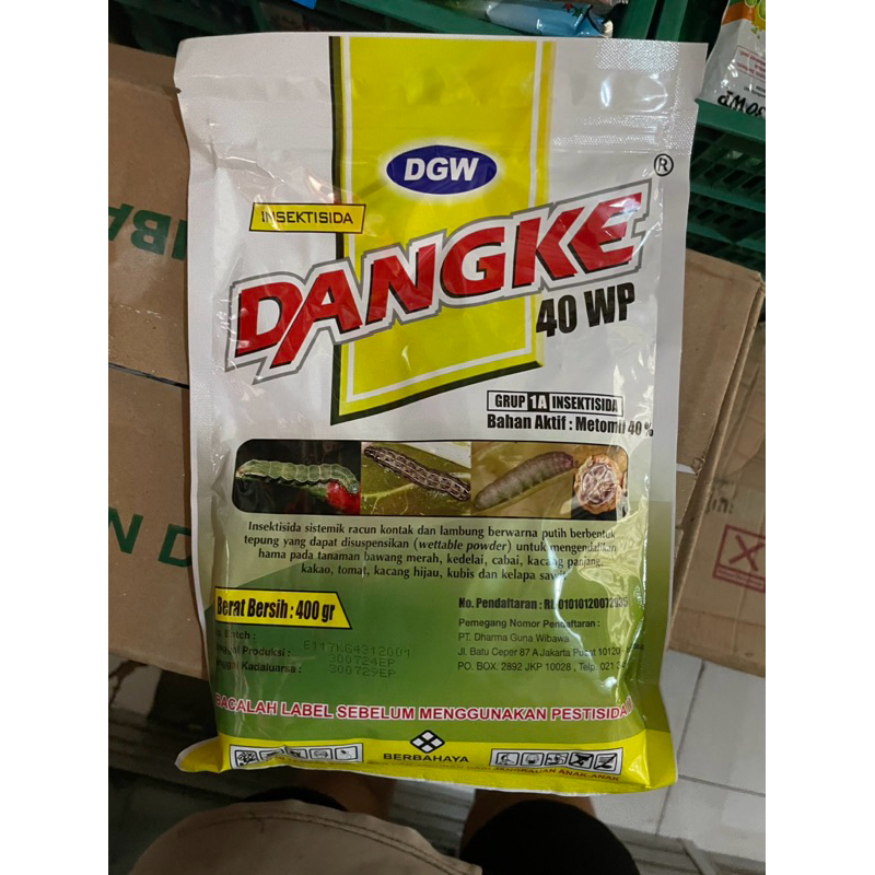 Dangke 400gr Insektisida 40wp metomil 40%