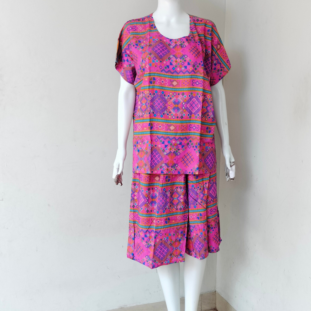 JESS || SETELAN  BAJU TIDUR KUDA MAS LD 134CM/ MAXI LL