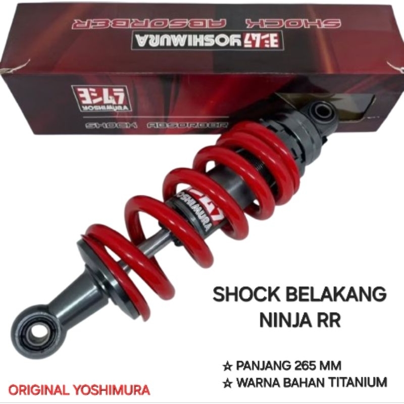SHOCKBREAKER BELAKANG MONOSHOCK NINJA RR ORIGINAL YOSHIMURA JAPAN