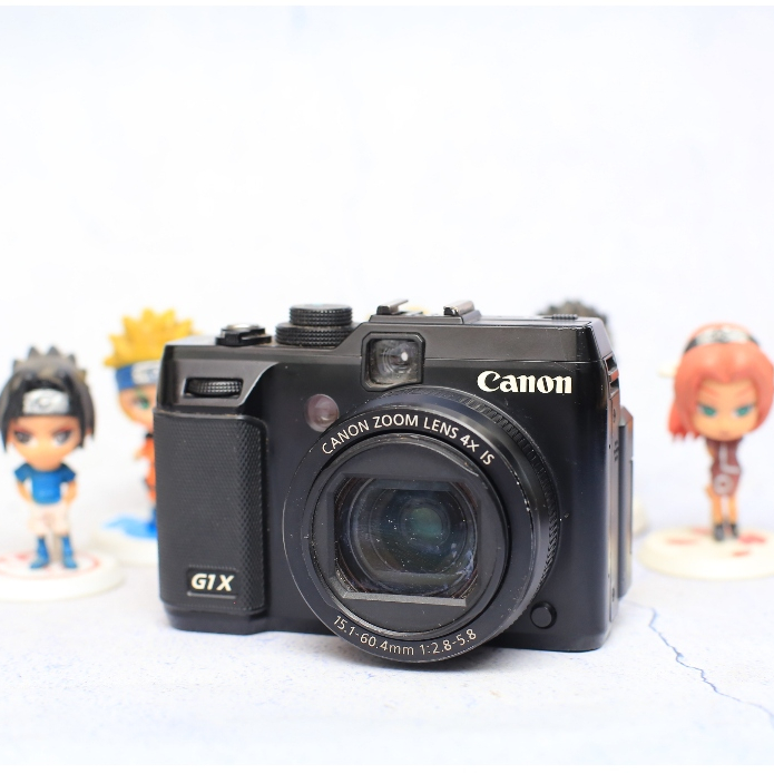 Canon G1X Lensa 15.1-60.4mm F2.8-5.8 Power Shot - VG -Vms