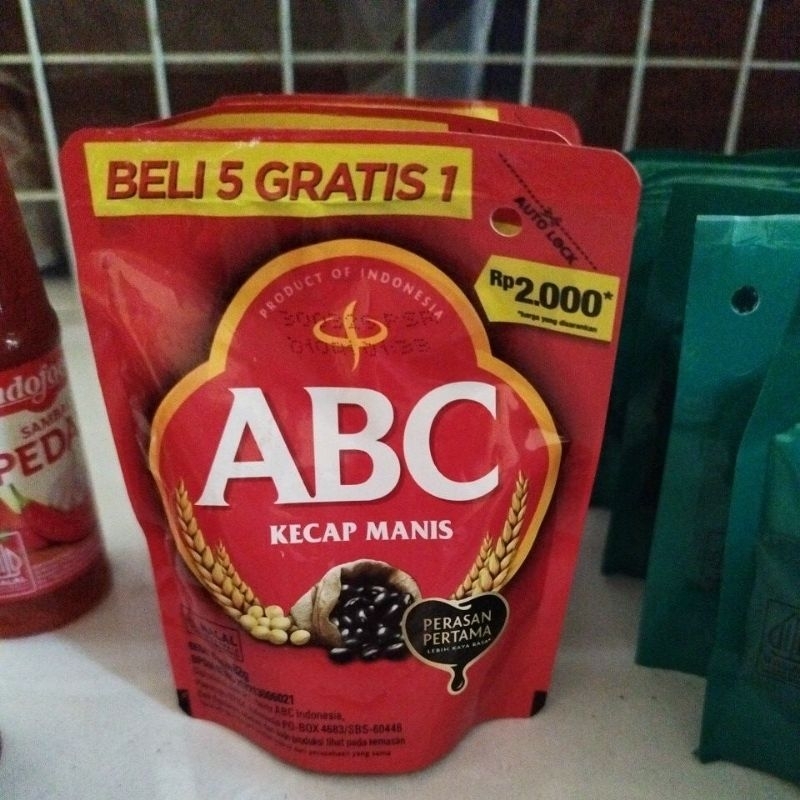 

ABC kecap manis 62 gram, Kecap ABC