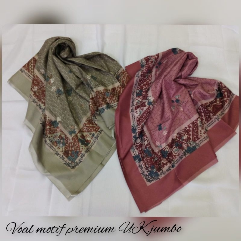 voal zaryta syar'i motif segiempat voal zaryta motif