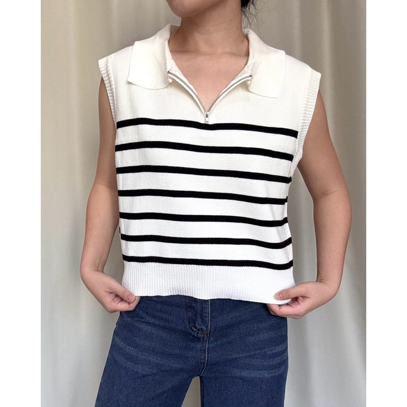 Yongwon LORYN — stripe knit tank