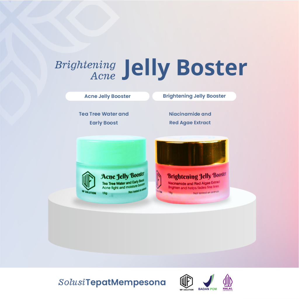 COMBO BRIGHTENING JELLY BOOSTER & ACNE JELLY BOOSTER BY WF SOLUTION