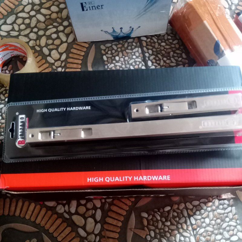 GRENDEL TANAM BOLZANO /Grendel Tanam Bolzano | Grendel Pintu 6" & 12" FLUSH BOLT SLOT KUNCI PINTU 2