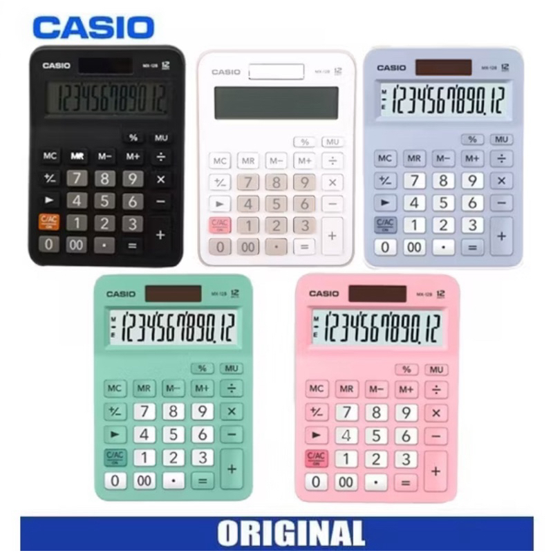 

TERMURAH‼️KALKULATOR CASIO MX 12B ORIGINAL / 12 DIGIT