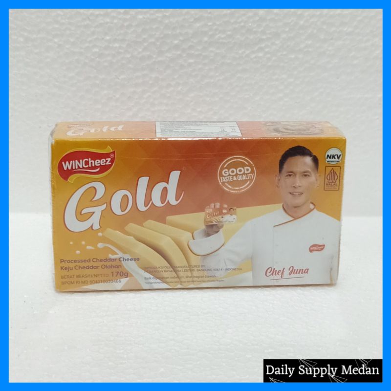 

Wincheez Gold Keju Cheddar 170gr