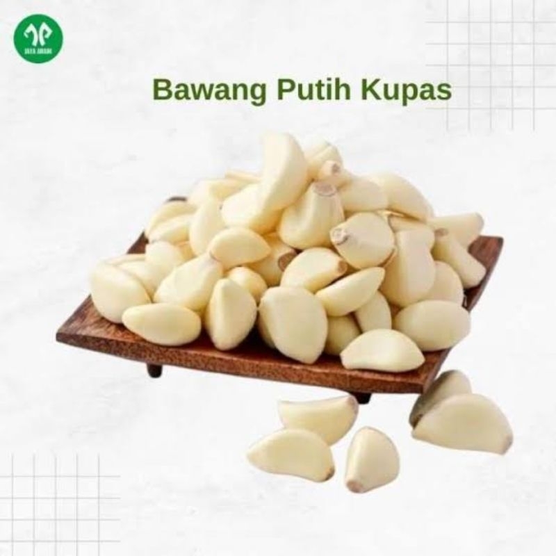 

bawang putih kupas