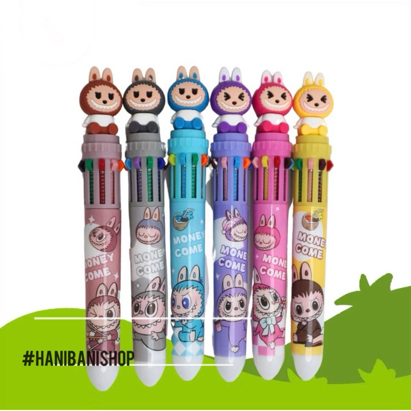

Pen 10 Warna Anak Motif LABUBU