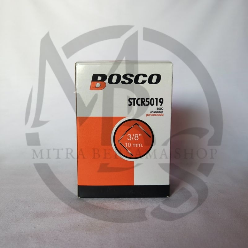 

Isi Staples Bosco (STCR5019) untuk Gun Bostitch P6C-8P / P6C8P