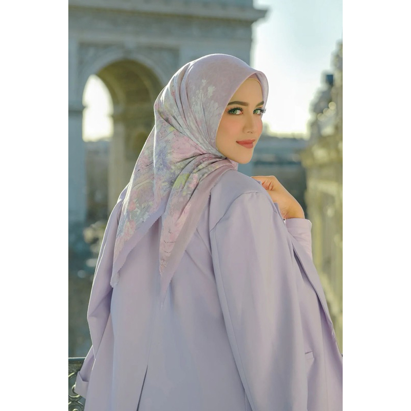 as is Button scarves The Parisian Bonjour XL Size
