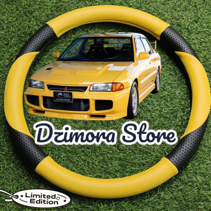 cover stir,aksesoris kemudi,sarung stir mobil MITSUBISHI LANCER motif sabit