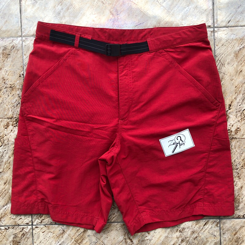 CELANA PENDEK LLBEAN CARGO NYLON MERAH