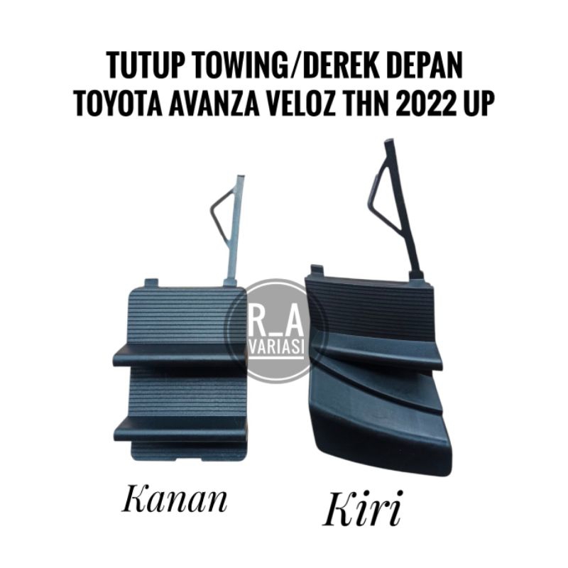 Tutup Towing - Derek Depan Avanza Veloz 2022 Up Penutup Lubang Derek Depan Avanza Veloz 2022 Origina