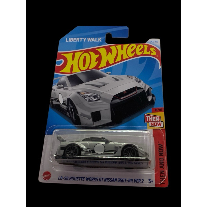 Hot Wheels Nissan GTR R35 Liberty Walk Edition Grey
