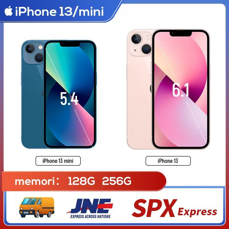 BC iP13 128GB 256GB Second BEKAS ORIGINAL 100% Seken Apple | MULUS i iPhone13mini NORMAL FULLSET