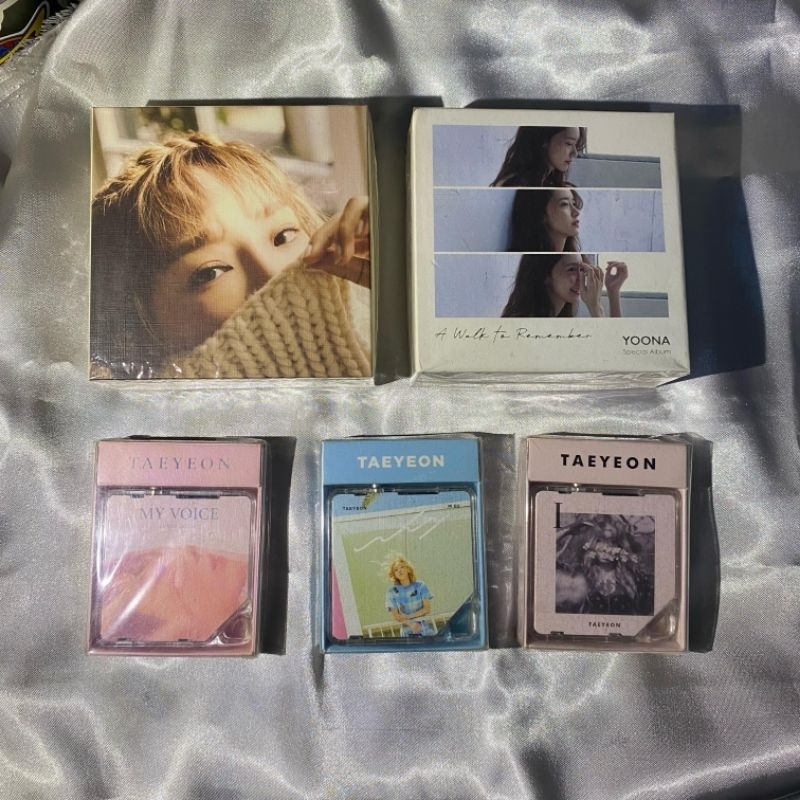 (Ready) kit album kihno Taeyeon Yoona snsd girls generation unsealed i why my voice official