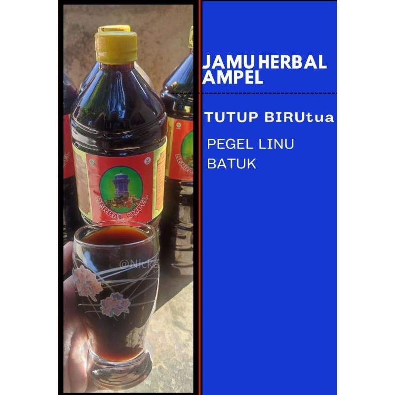 

Obat Pegal Linu Batuk Herbal 1.500ml