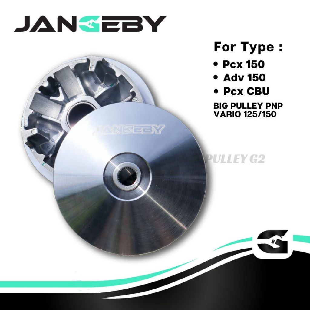 Pulley Custom Jangeby G2 Pcx 150 Adv 150 Vario 125 Vario 150 Big Pulley Original