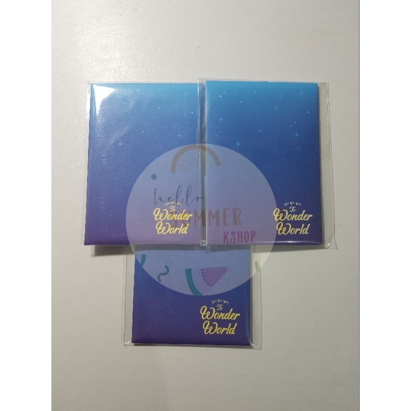 Itzy Trading Card TC Wonder World Fanmeet Photocard