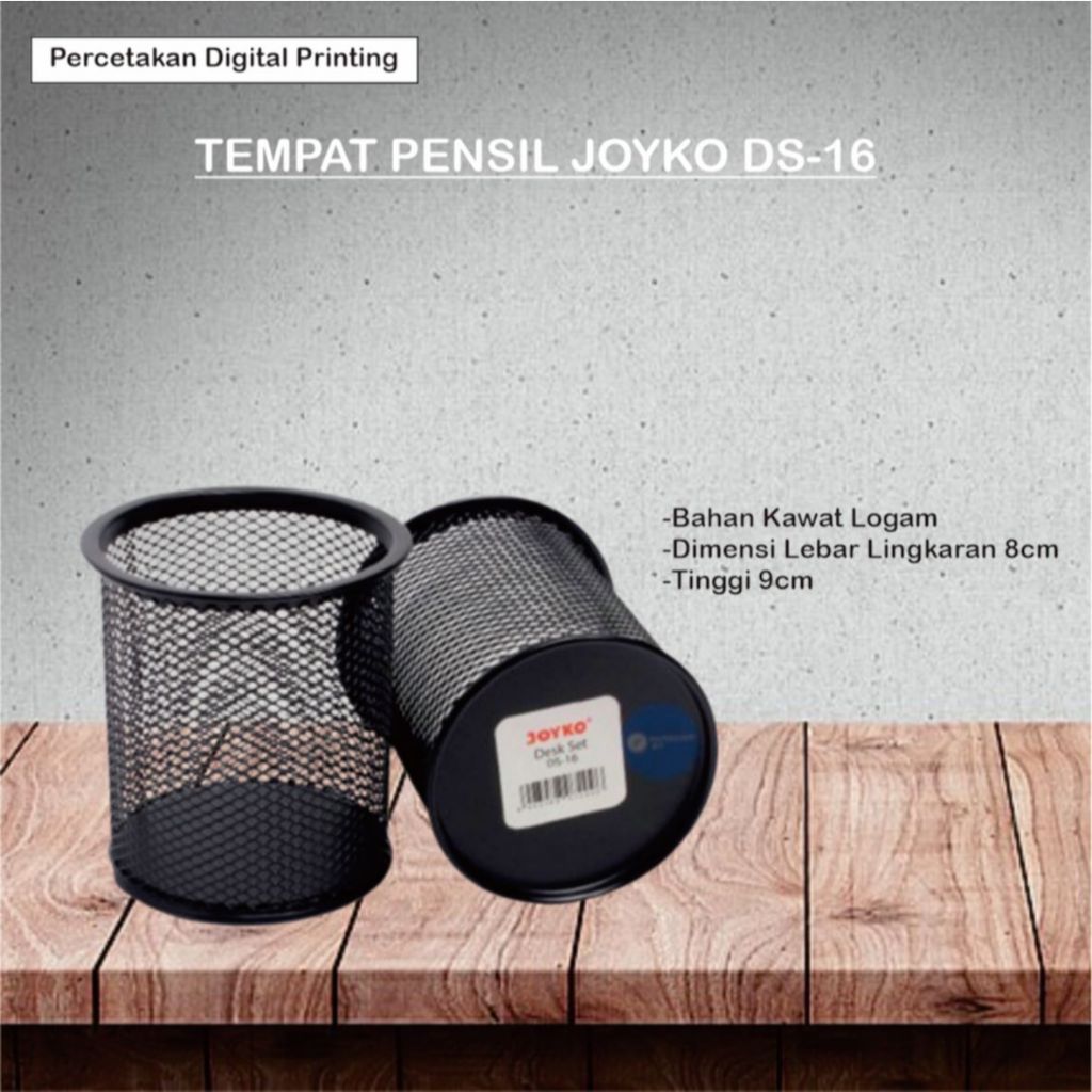 

TEMPAT PENSIL JOYKO DS-16 / TEMPAT PENSIL / TEMPAT PENA / TEMPAT ALAT TULIS / JOYKO DESK SET PULPEN / PERLENGKAPAN SEKOLAH / PERLENGKAPAN KANTOR / ATK