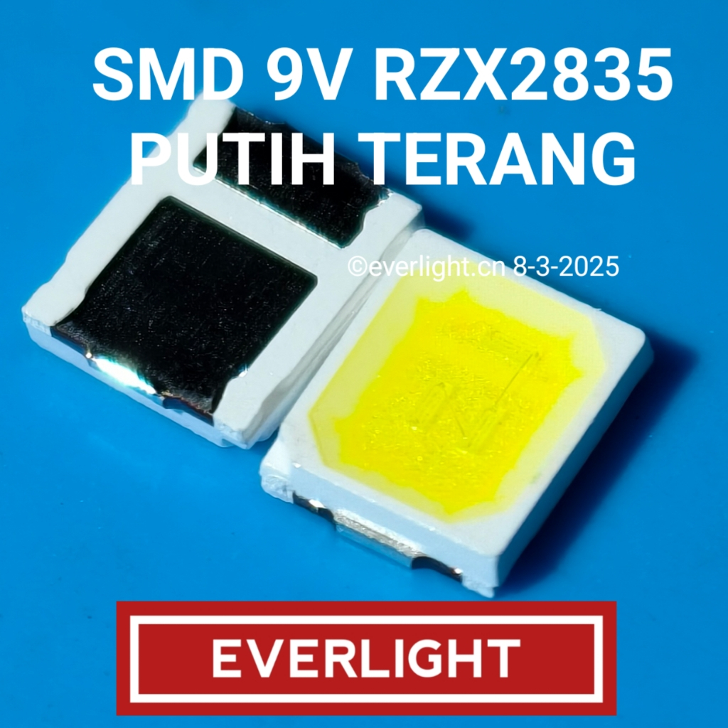 LED SMD 9v Philips 100pcs 2835 putih untuk servis lampu led