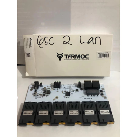 Mobo Tarmoc 6SC2E (AAABBB ) / 6 FO 2 Lan 10/100 Tarmoc Media Converter