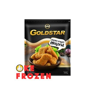 

GOLDSTAR CHICKEN NUGGET ORIGINAL 500GR / NAGET AYAM