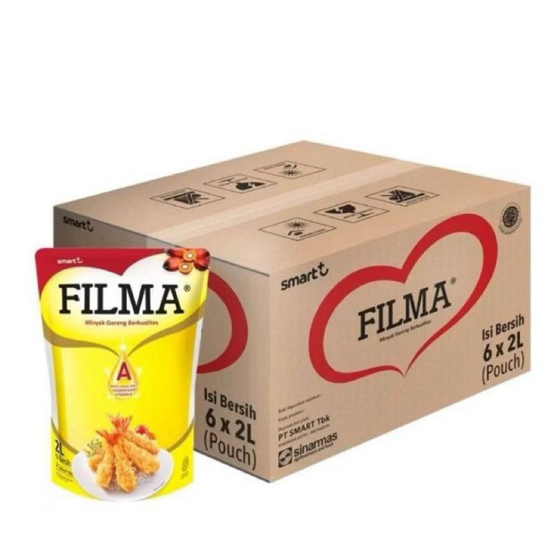 

MINYAK GORENG FILMA 1 DUS - 2 LITER X 6 POUCH