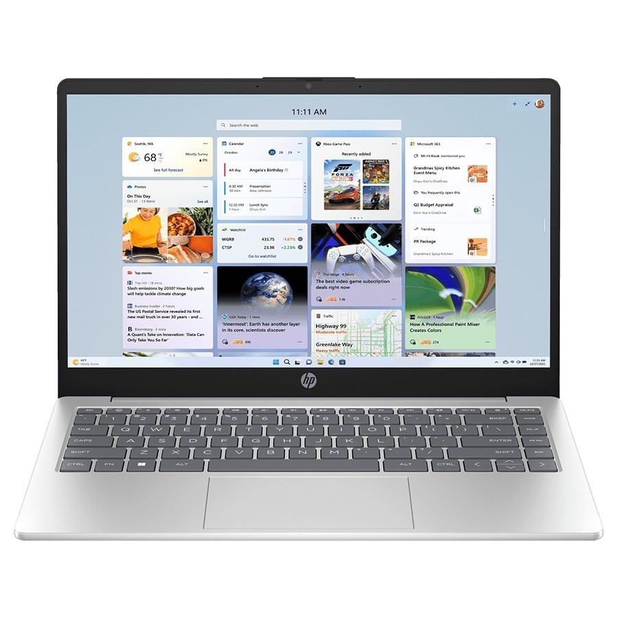 HP 14 N4500 4GB 512GB W11+OHS 14.0FHD BLIT 2Y GLD -DQ3134TU GARANSI RESMI INDONESIA