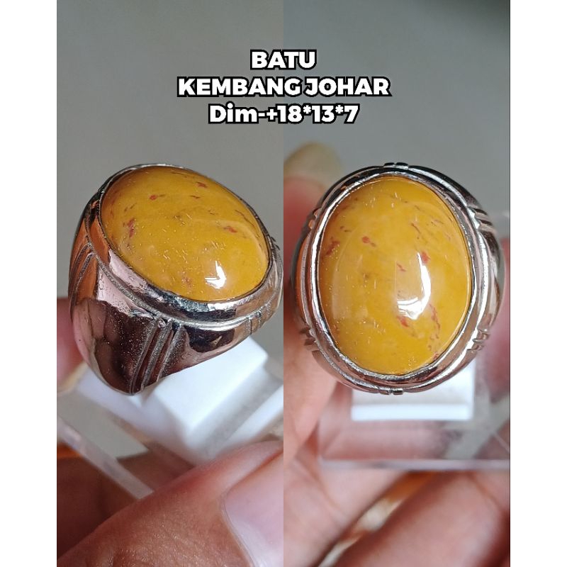 BATU KEMBANG JOHAR CINCIN KEMBANG JOHAR