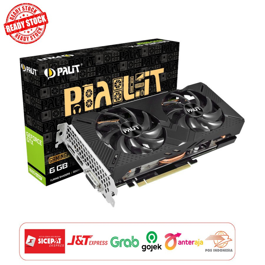 VGA GeForce® GTX 1660 SUPER GP - Palit - Murah
