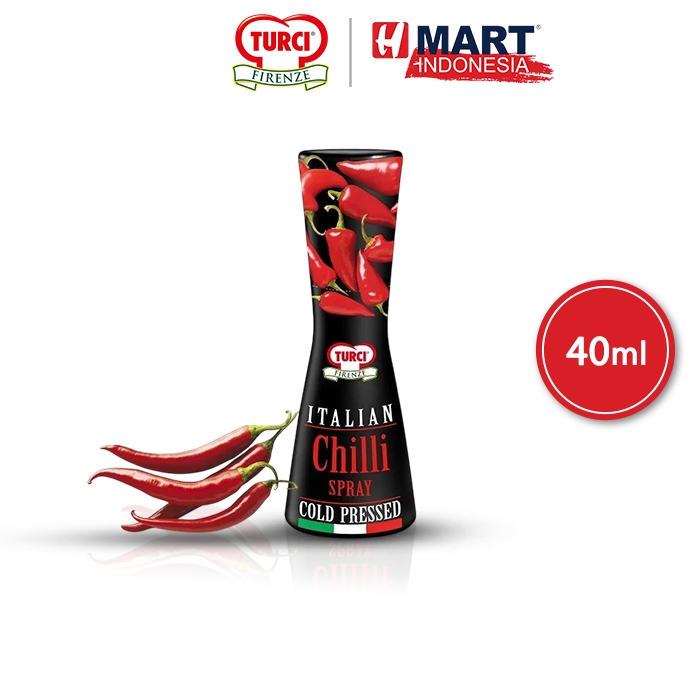 

TURCI FIRENZE Cold Pressed Chilli Herb Spray - Minyak Cabai 40ml