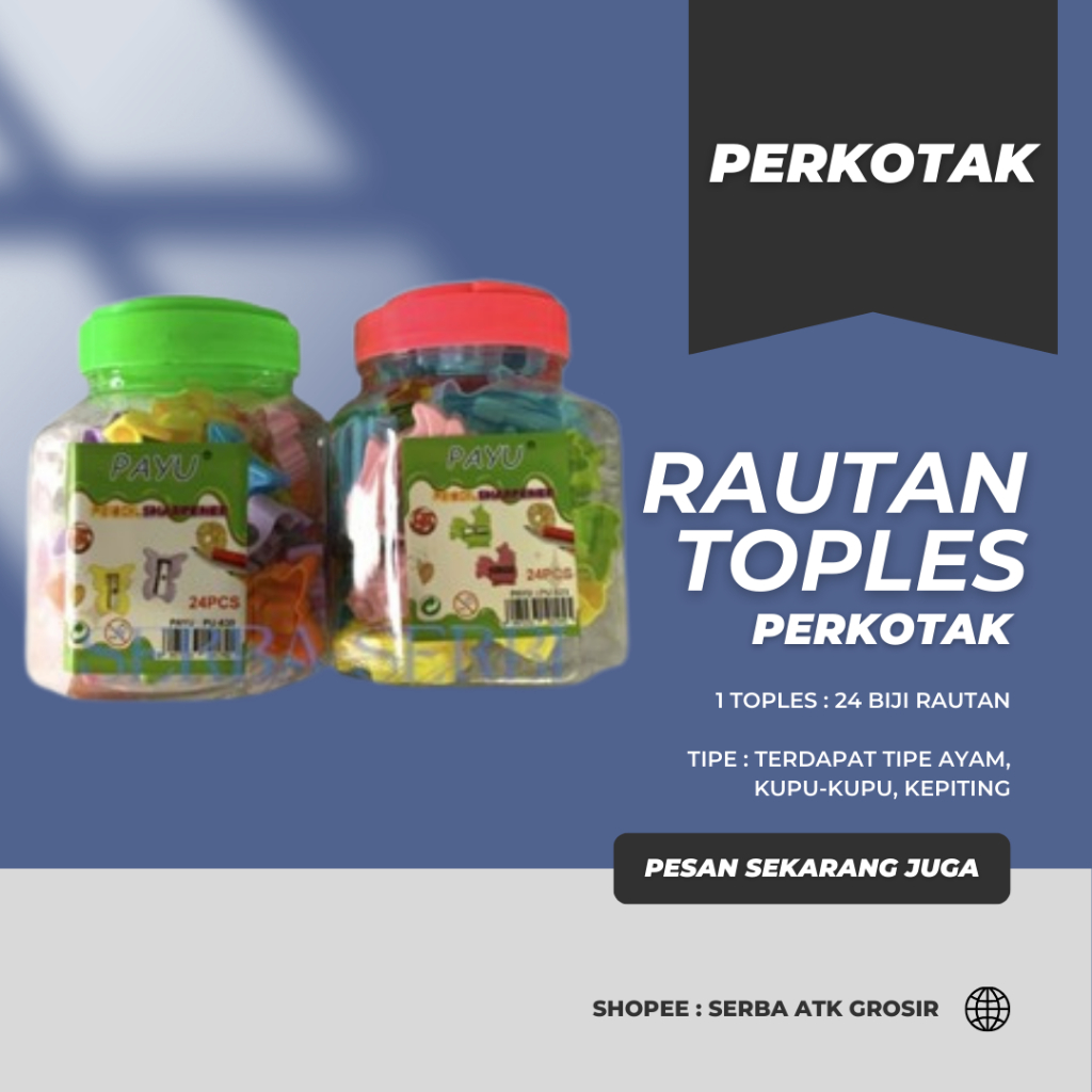 

RAUTAN BESAR KUPU-KUPU & AYAM TOPLES