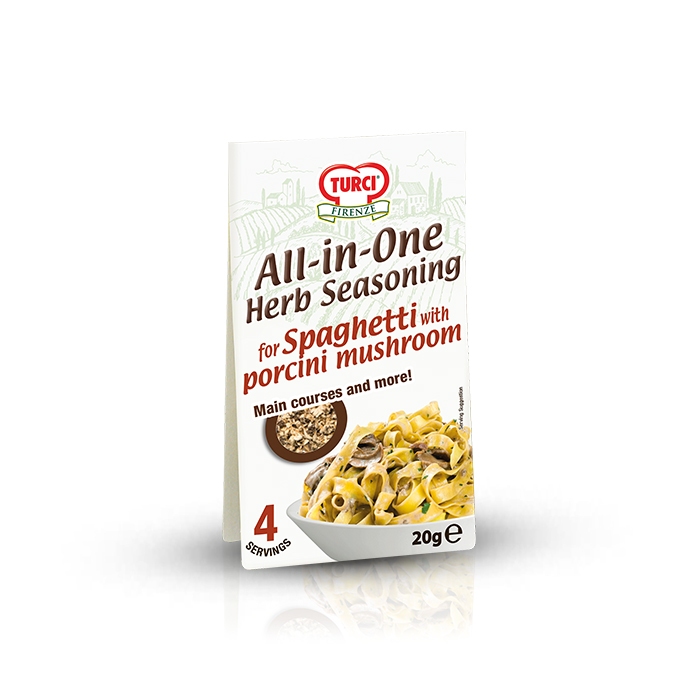 

TURCI FIRENZE All in One Herb Seasoning for Spaghetti with Porcini Mushroom 20g