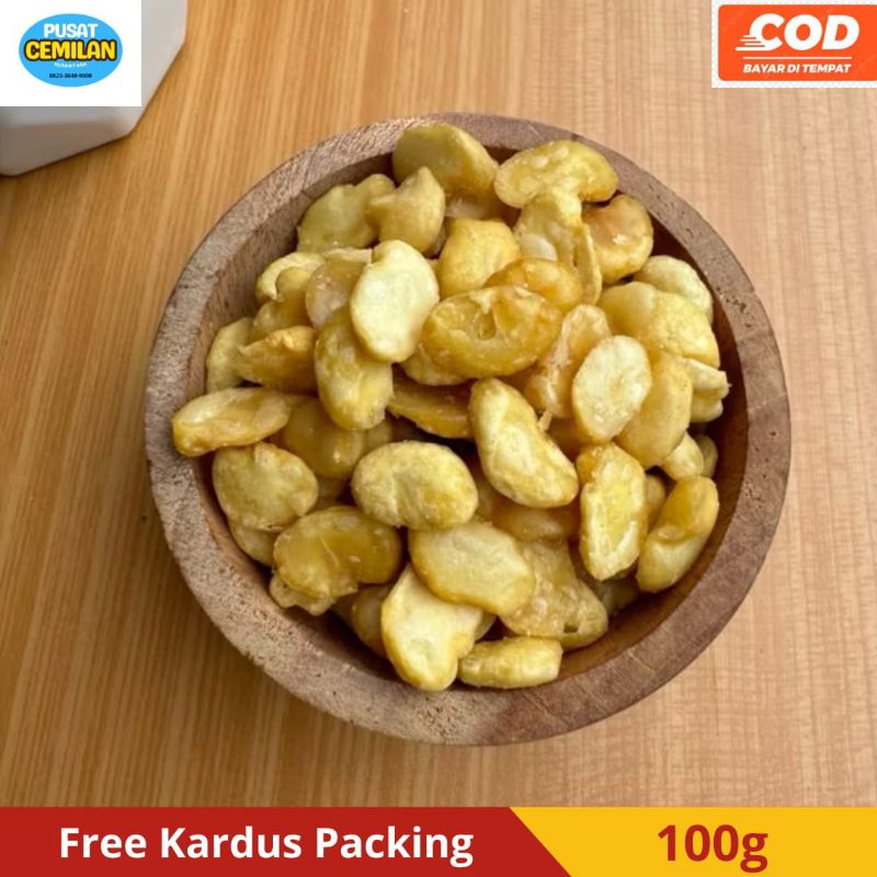 

Snack Kiloan | Kacang Koro | Kacang Koro Kupas | Makanan ringan | Murah Enak Gurih Asin Krispi Crispy | Camilan Cemilan Kacang Koro | Kacang Koro Kupas premium original | Renyah Isi 100 gram.