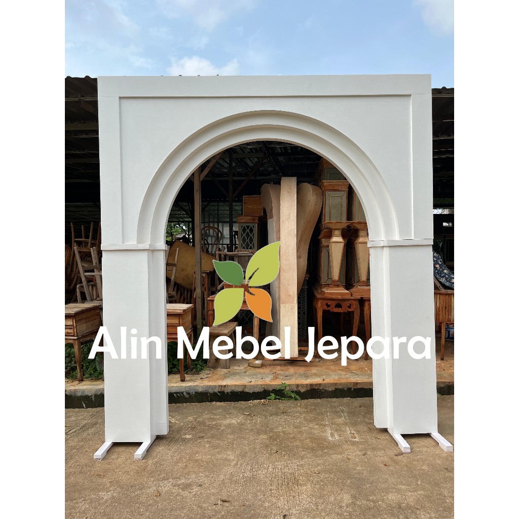 Welcome gate, pintu masuk, backdrop pintu masuk, dekorasi pelaminan