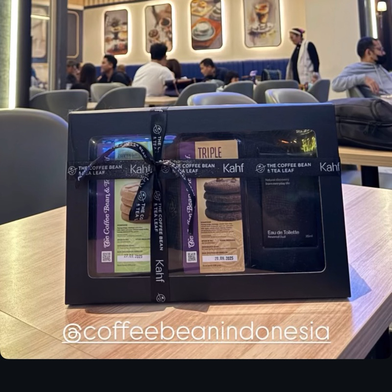 

HAMPERS THE COFFEEBEAN AND TEA LEAF X KAHF